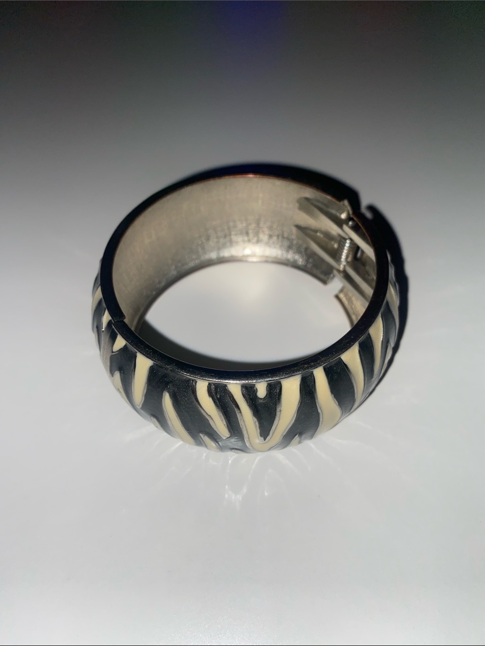 Zebra Bangle Bracelet